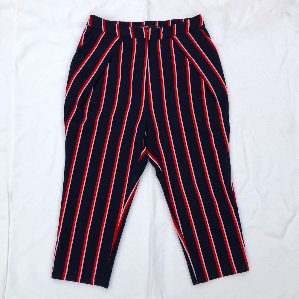 Ark & Co Striped Cropped Pants